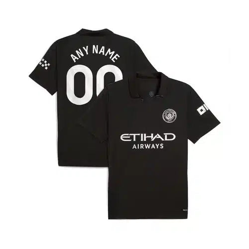 Manchester City Away Kit 2025-26 Customisable