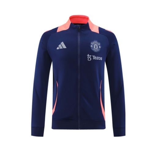 Manchester United Retro Style Black WindBreaker 2025-26
