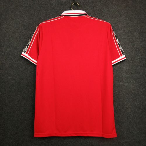 Manchester United Home 1998 99 Retro Jersey