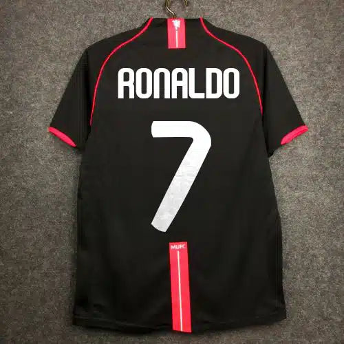 JerseyJunction Manchester United Third 2007-08 Ronaldo Retro Jersey