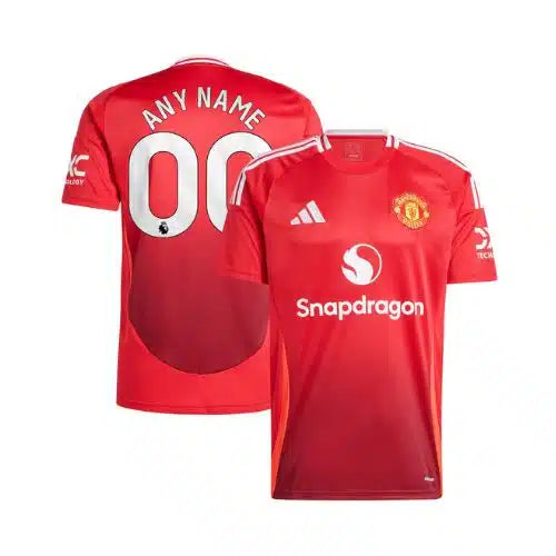 Manchester United Home Kit 2024-25 Customizable