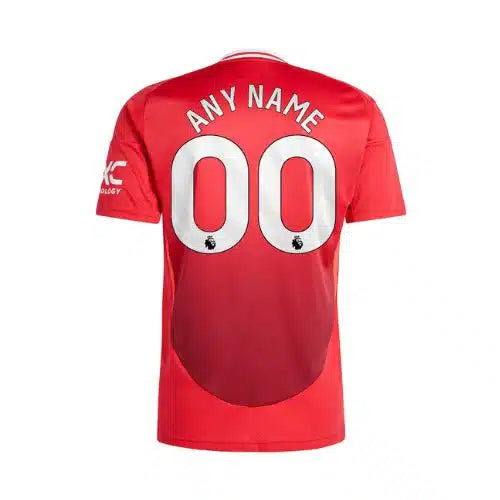 Manchester United Home Kit 2024-25 Customisable