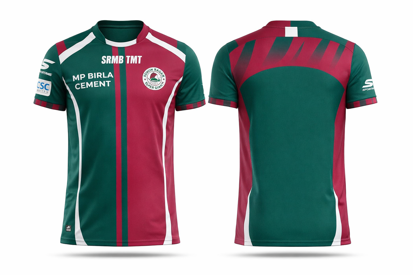 JerseyJuntion Customized Mohun Bagan Super Giant Home Jersey 2026