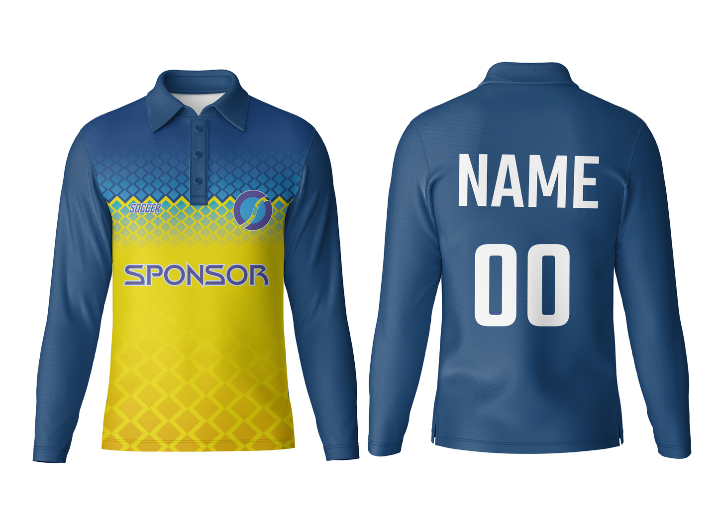 Polo Neck Full Sleeve Jersey for Men