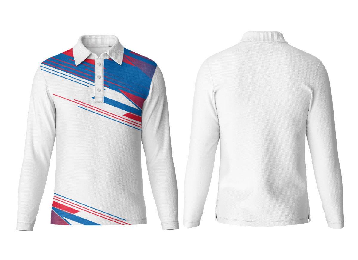 Personalized Full Sleeve Polo Neck Jersey