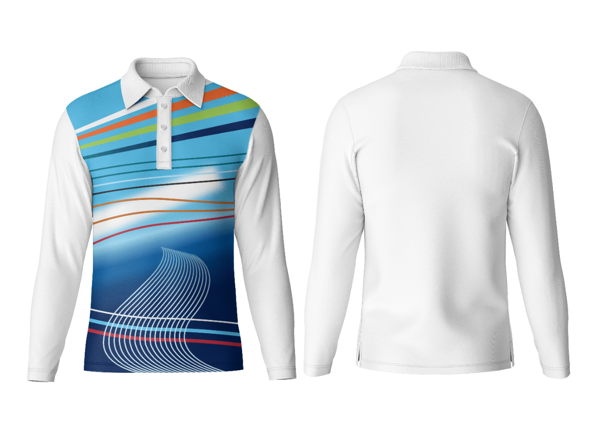 Branded Polo Neck Full Sleeve Jersey Custom Design