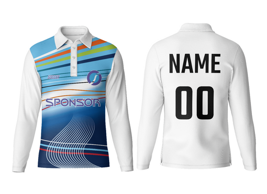 Branded Polo Neck Full Sleeve Jersey Custom Design