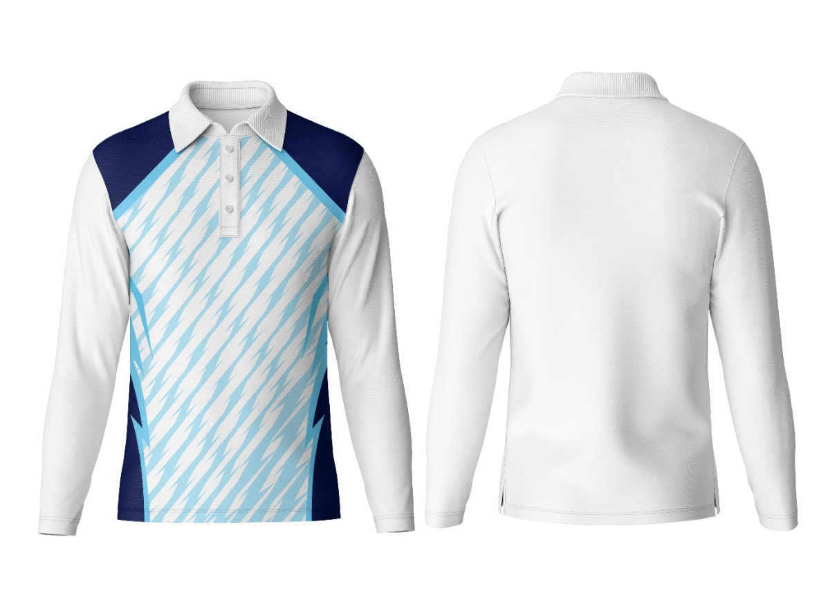 Customized Polo Neck Full Sleeve Jersey Manufacturer