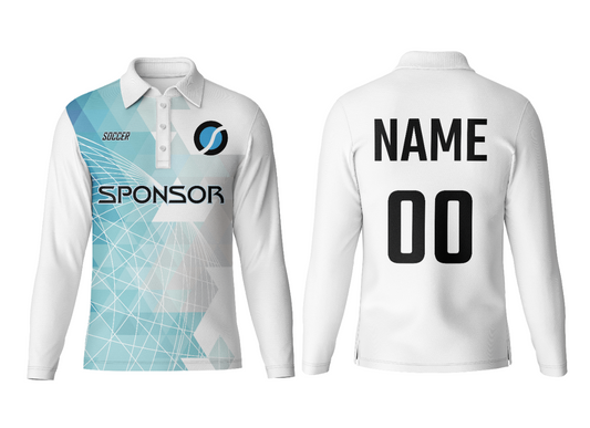 Custom Polo Neck Full Sleeve Jersey Wholesale