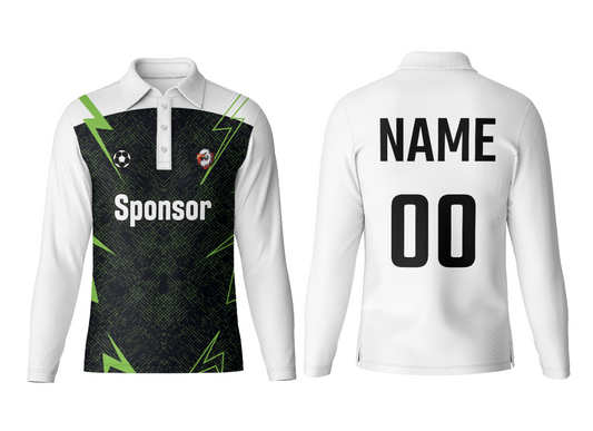 Customized Polo Neck Full Sleeve Jersey Online