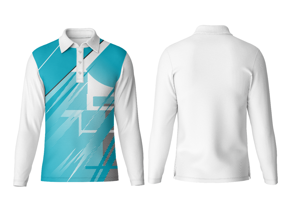 Custom Polo Neck Full Sleeve Jersey for Men
