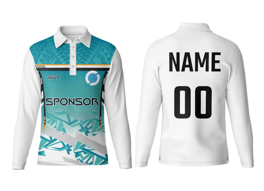 Personalized Polo Neck Full Sleeve Jersey for Men