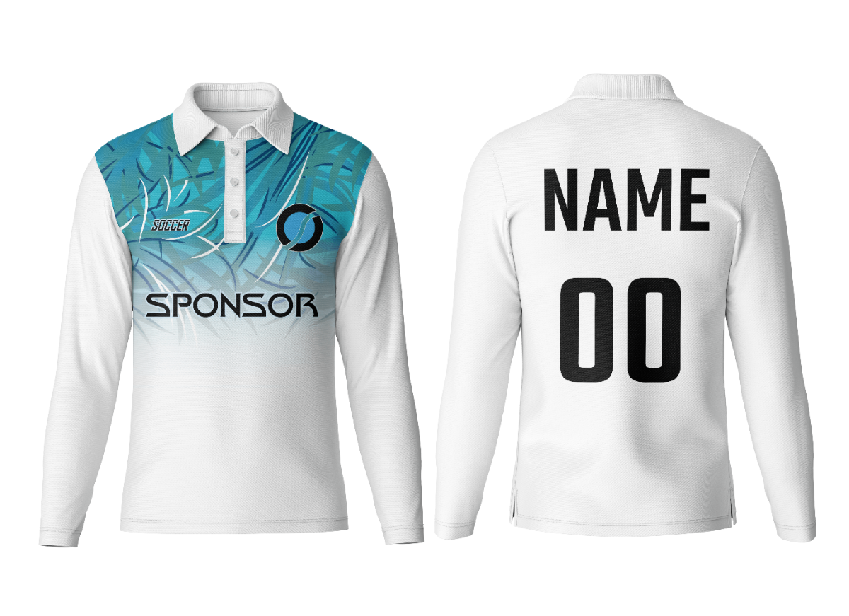 Customized Polo Neck Full Sleeve Jersey for Group Orders