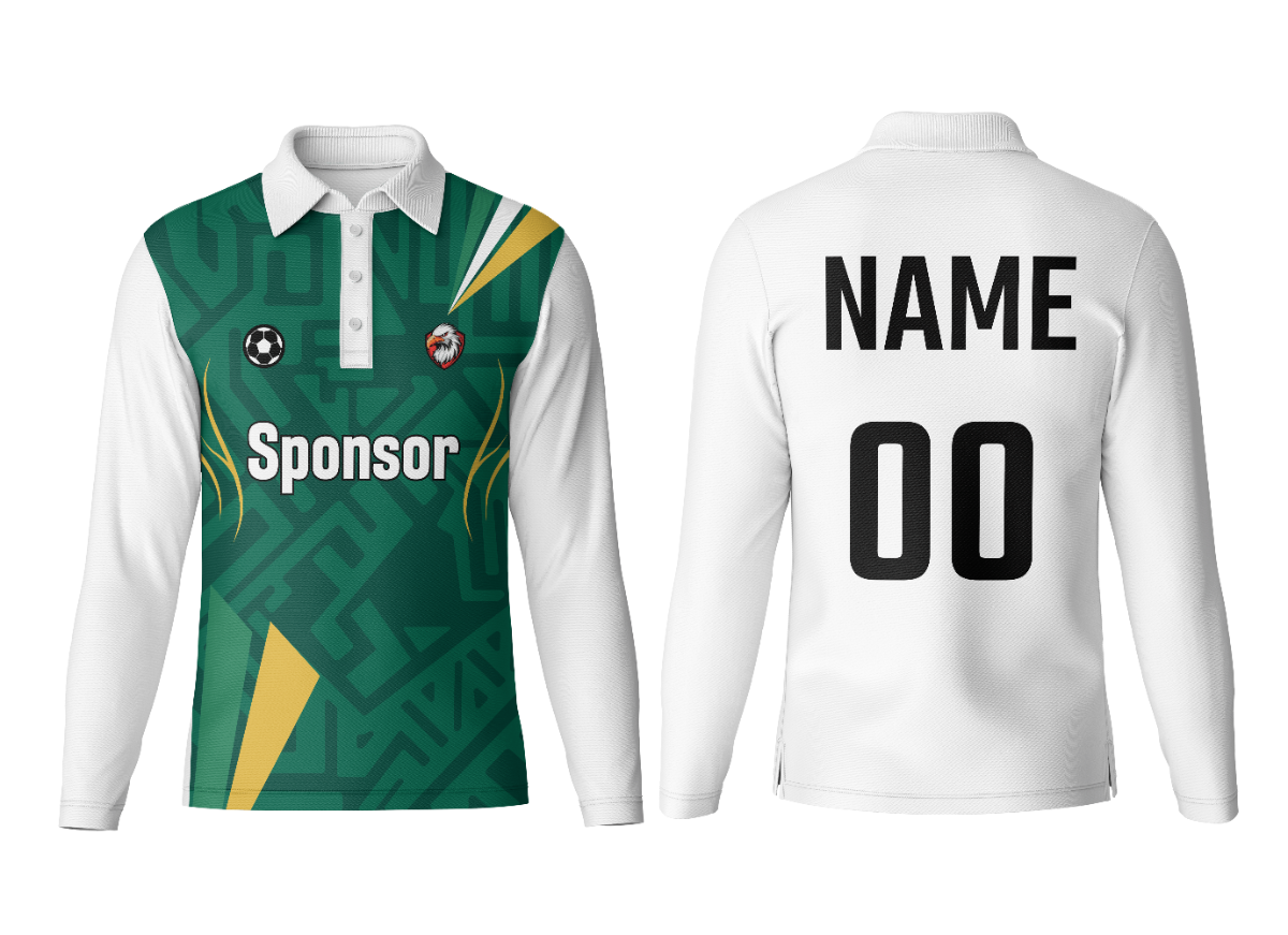 Personalized Polo Neck Full Sleeve Jersey Online