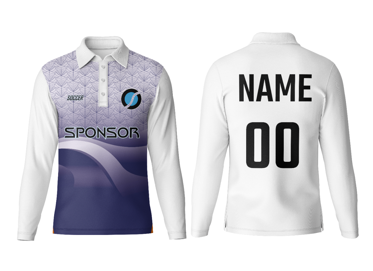 Custom Polo Neck Full Sleeve Jersey for Workwear