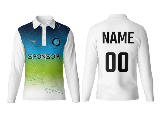 Customized Polo Neck Full Sleeve Jersey for Startups