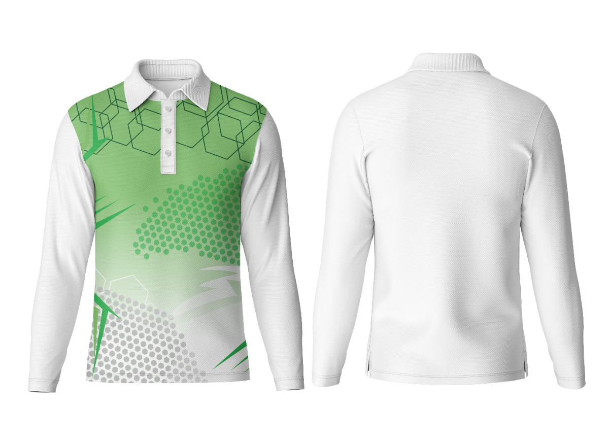 Customized Polo Neck Full Sleeve Jersey Top