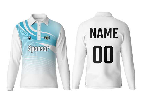 Classic Polo Neck Full Sleeve Custom Jersey Top
