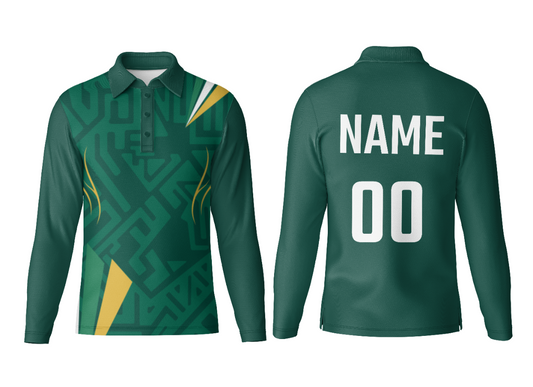 Tailor-Made Polo Neck Full Sleeve Jersey Shirt