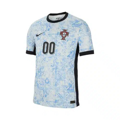 Portugal Euro 2024 Away Customisable Jersey