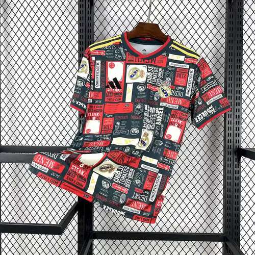 Real Madrid Real Madrid Doodle Edition Jersey 2025-26