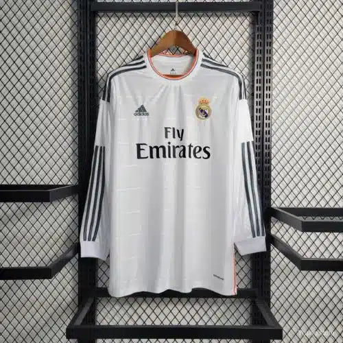 Real Madrid Home 2013/14 Retro Jersey Full Sleeves