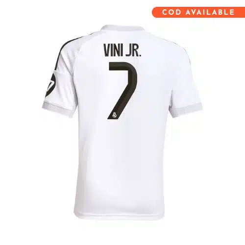 Real Madrid Home Vini Jr. 2025-26 Jersey