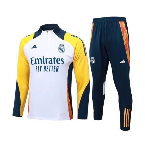 Real Madrid White Track Suit 24-25