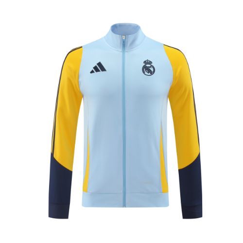 Real Madrid Blue & Yellow Jacket 24-25