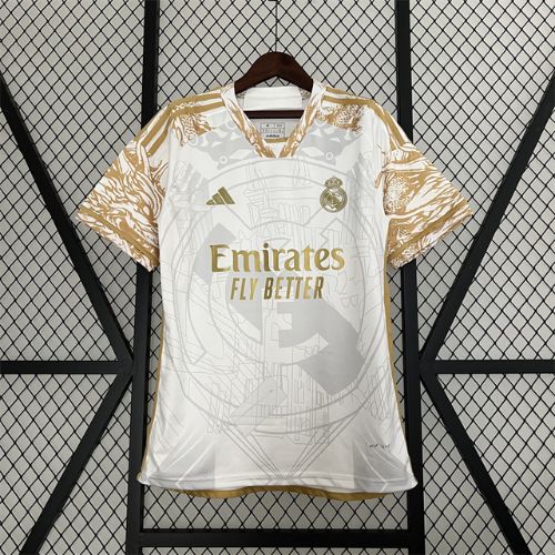 Real Madrid Golden White Special Edition Jersey 23-24