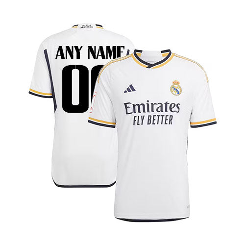 Real Madrid Home Kit 2023-24 Customisable