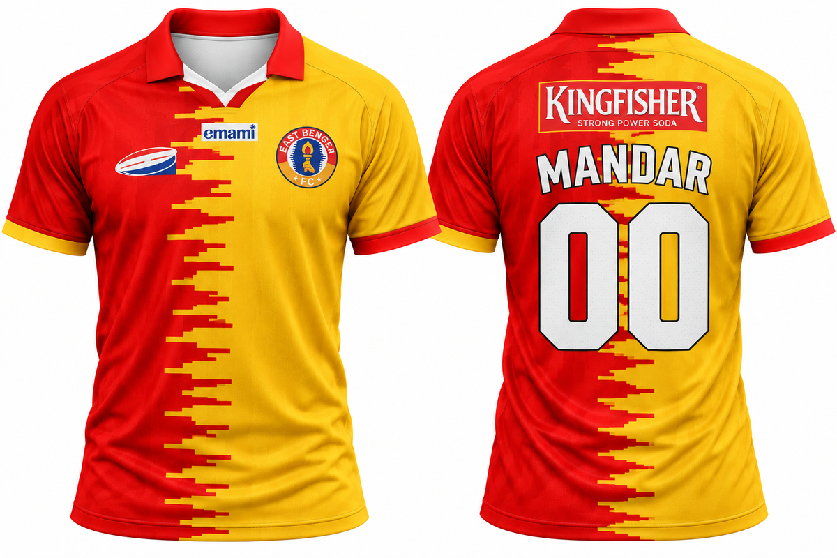 East Bengal FC 2025-26 Home Kit (Copy)