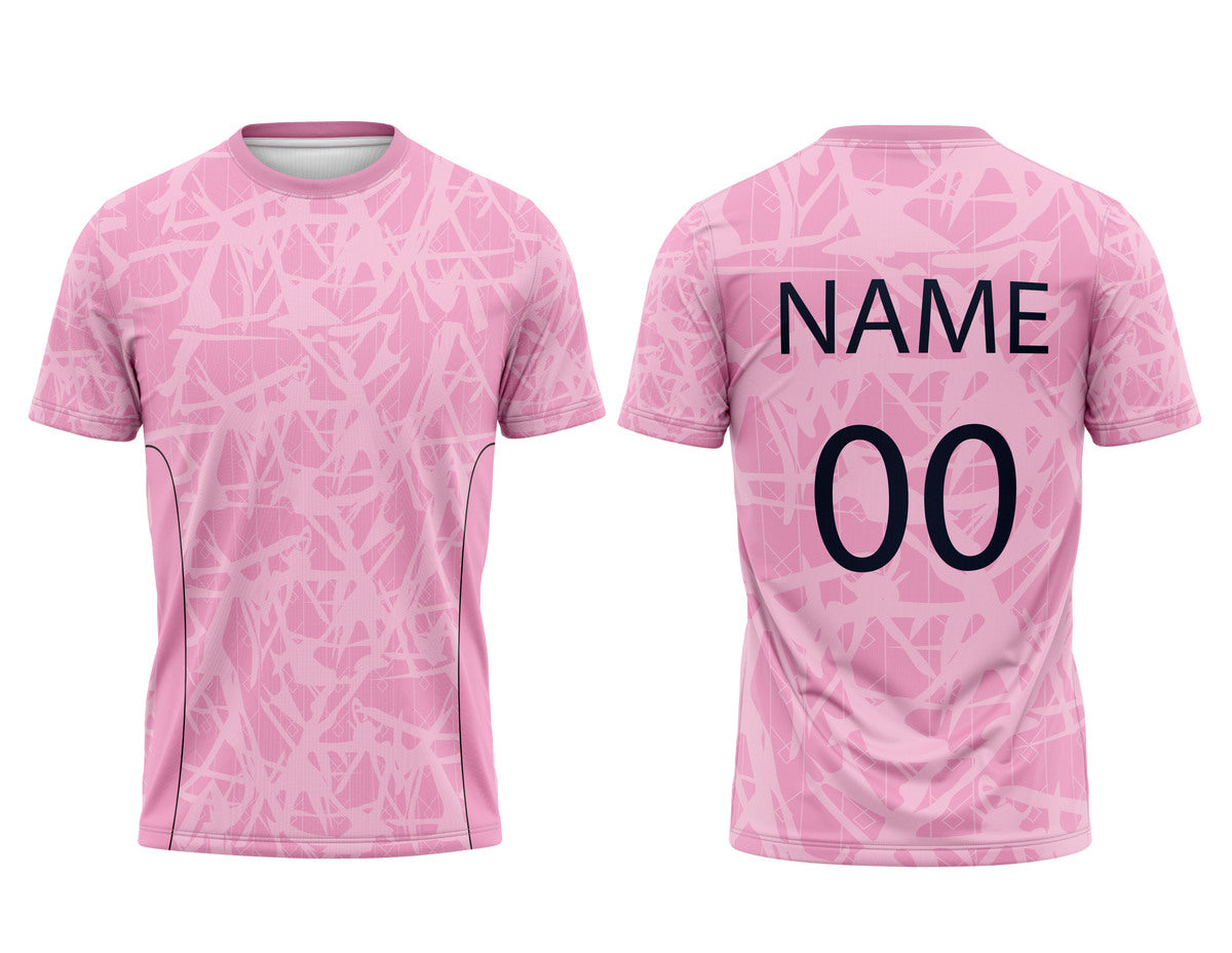 Sports Round Neck Half Sleeve Personalized Jersey