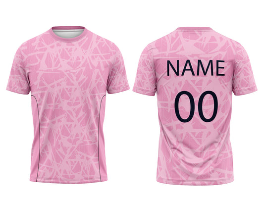 Sports Round Neck Half Sleeve Personalized Jersey