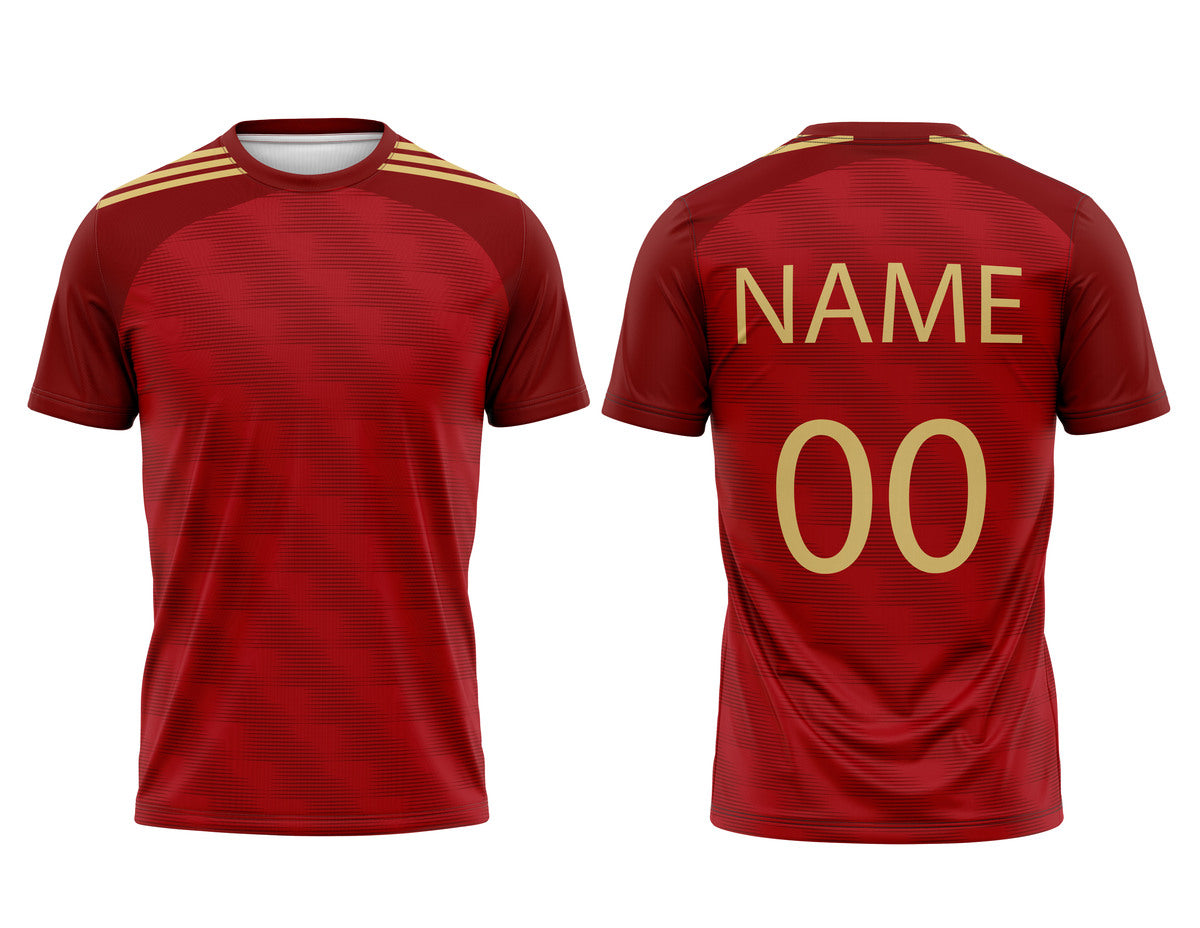 Men & Women Round Neck Half Sleeve Customized Jersey