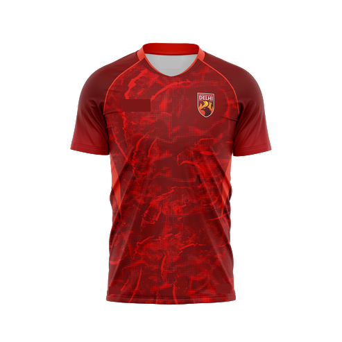 JerseyJuntion Customized Replica SC Delhi Home Jersey Player Version-2025-26