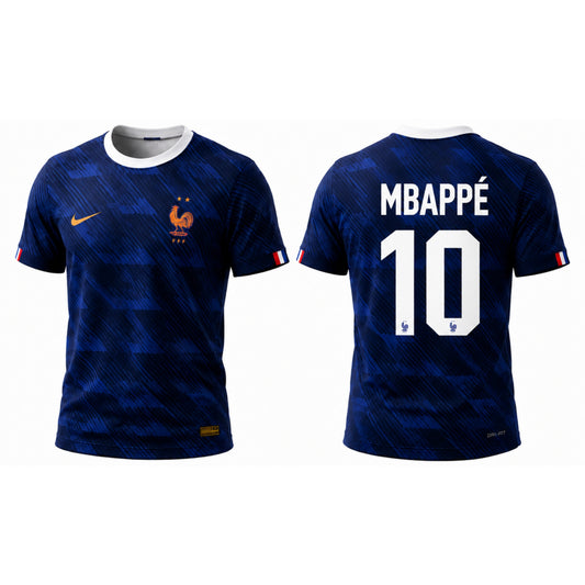 France Football Jersey | Mbappé 10 | Premium Fan Jersey