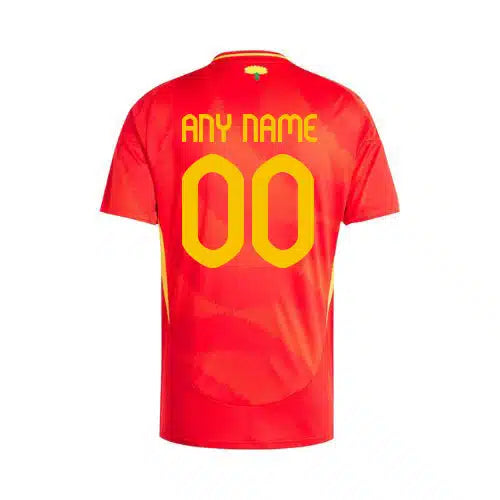 Spain Euro 2024 Home Customisable Jersey