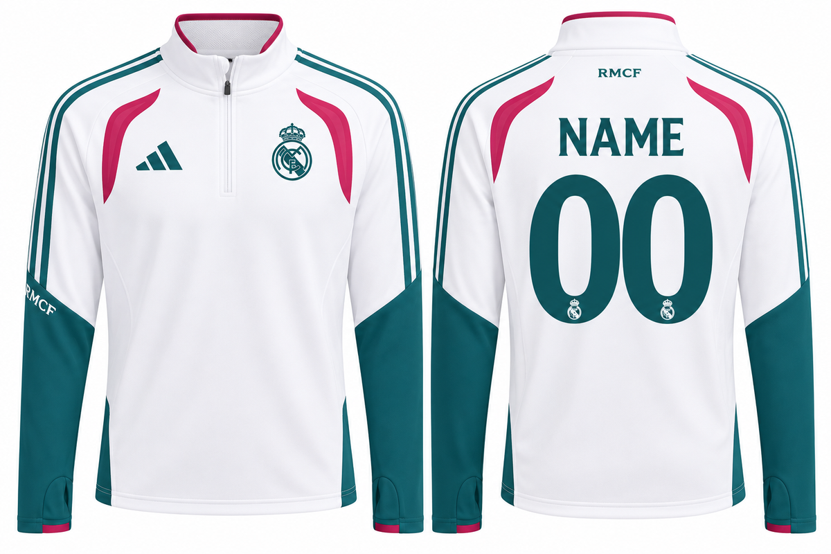 Real Madrid 2026-27 Champions League Track Jacket