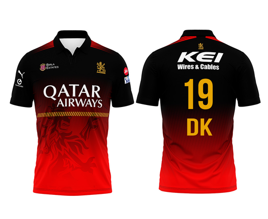 JerseyJunction Customized RCB DINESH KARTHIK  jersey