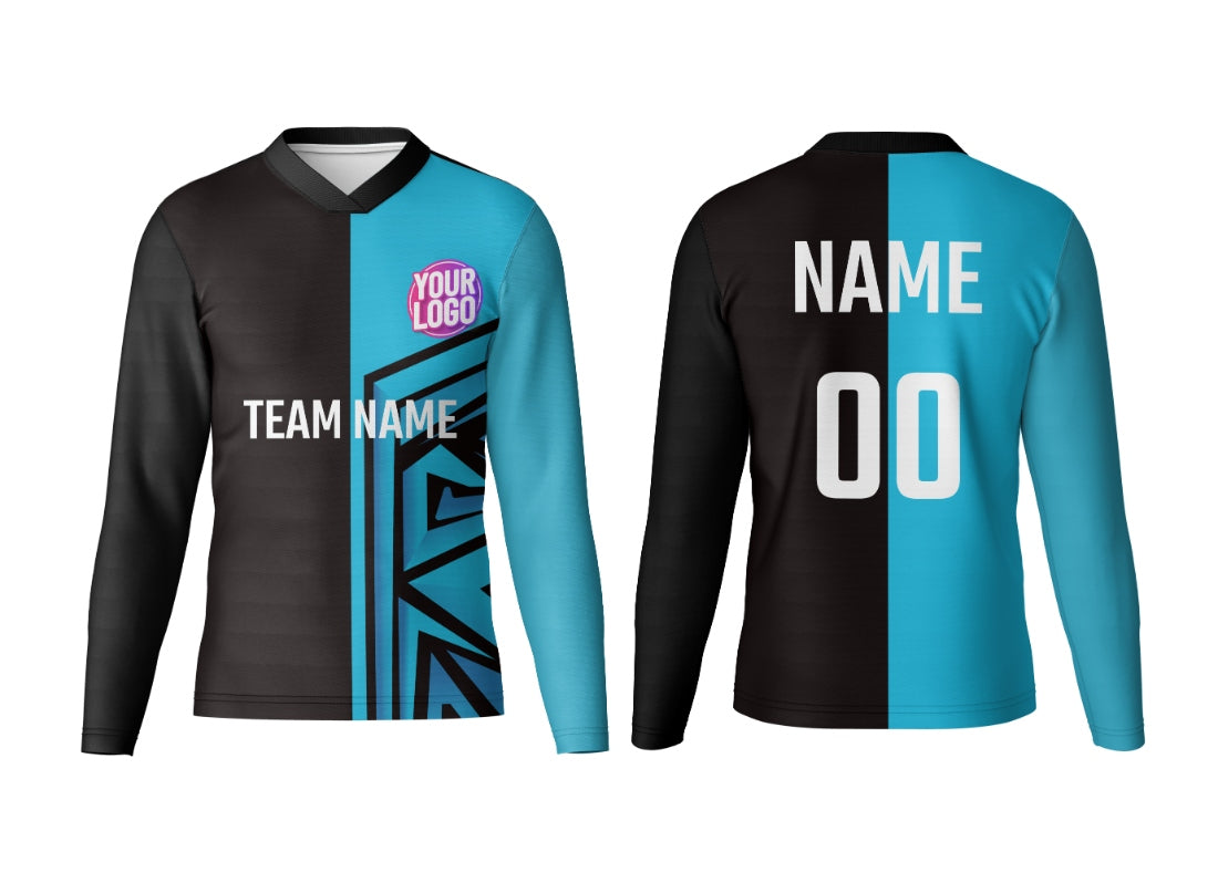 Personalized v neck Sports Jersey