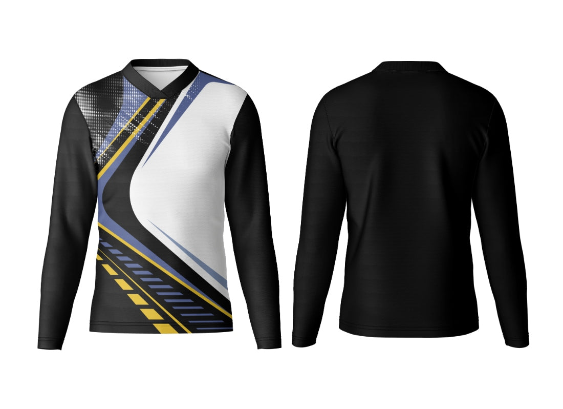 Fully Personalized V-Neck Full Sleeve Match Jersey