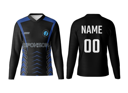 Made to Order V Neck Full Sleeve Team Jersey