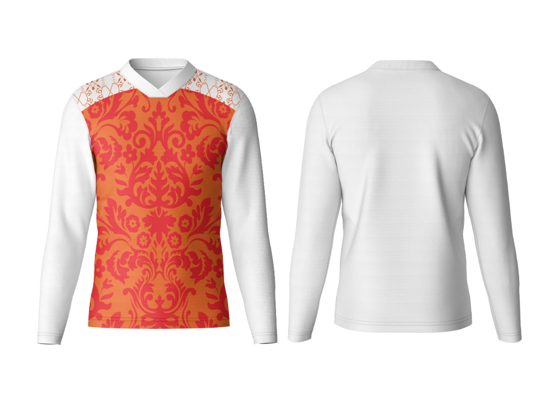Professional V-Neck Full Sleeve Custom Jersey