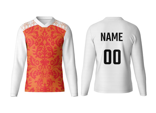 Professional V-Neck Full Sleeve Custom Jersey