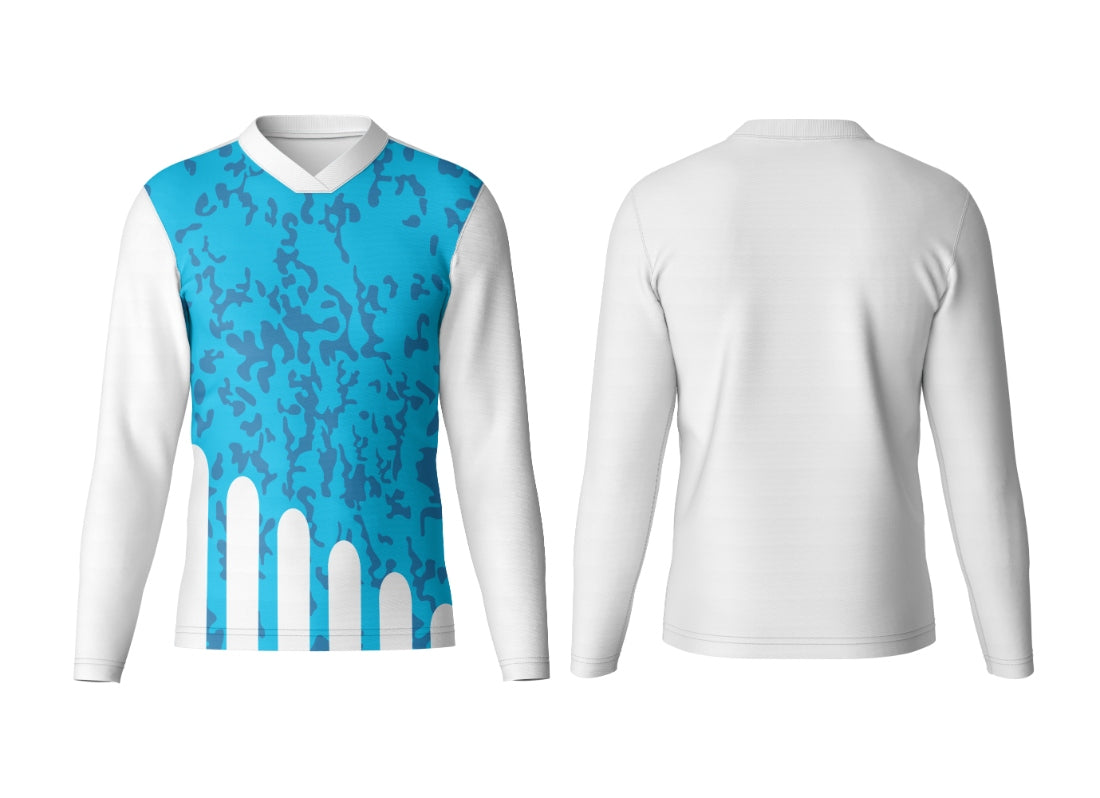 Custom Player Name and Number V Neck Jersey