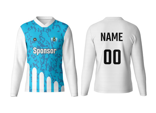 Custom Player Name and Number V Neck Jersey