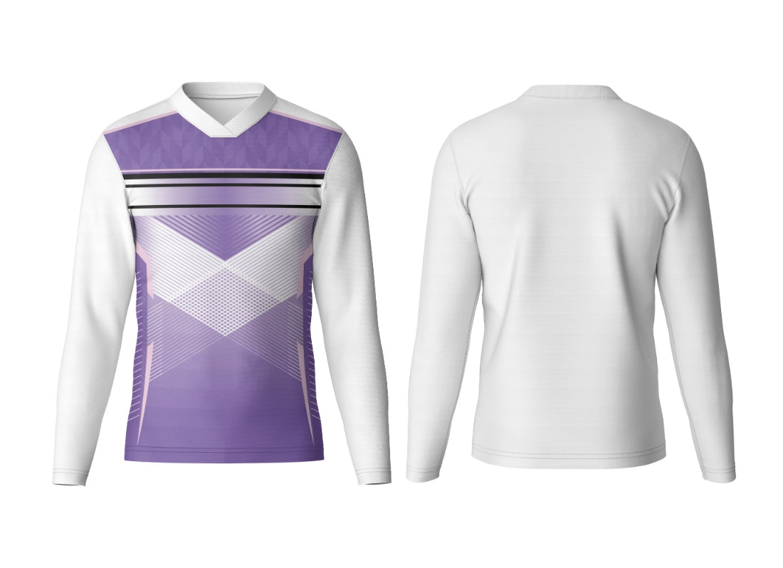Premium V-Neck Full Sleeve Personalized Jersey