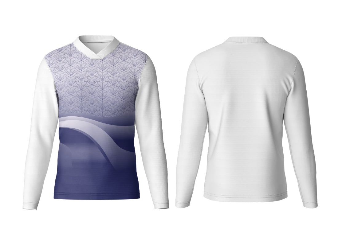 V Neck Full Sleeve Match Jersey  Full Custom