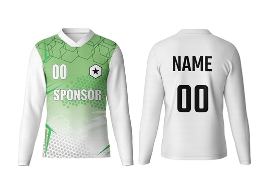 Custom Club V Neck Full Sleeve Jersey